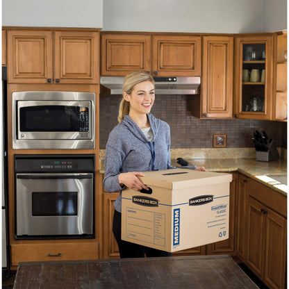Bankers Box SmoothMove Classic Moving Boxes, No Tape Required, Medium, 20 Pack (8817202) 🍁 All In One Marketplace Canada