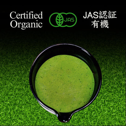 YEDOENSIS Premium Matcha - Organic Japanese Green Tea Powder, JAS Certified, Vegan & Gluten-Free (100g)