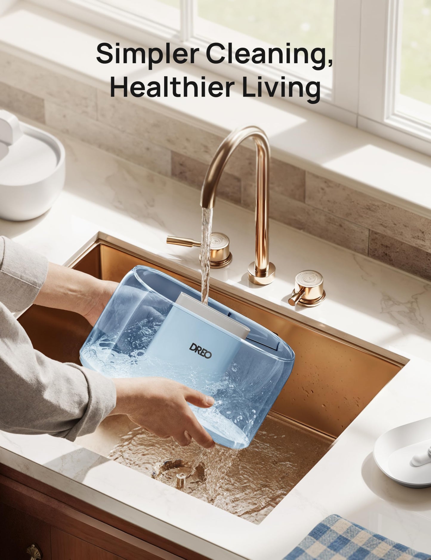 DREO 4L Humidifiers for Bedroom, 28dB Quiet Top Fill Supersized Cool Mist Humidifier for Baby Large Room, Oil Diffuser and Nightlight, 32H Runtime, Ultrasonic Humidifier for Home, Nursery, Plants 🍁 All In One Marketplace Canada