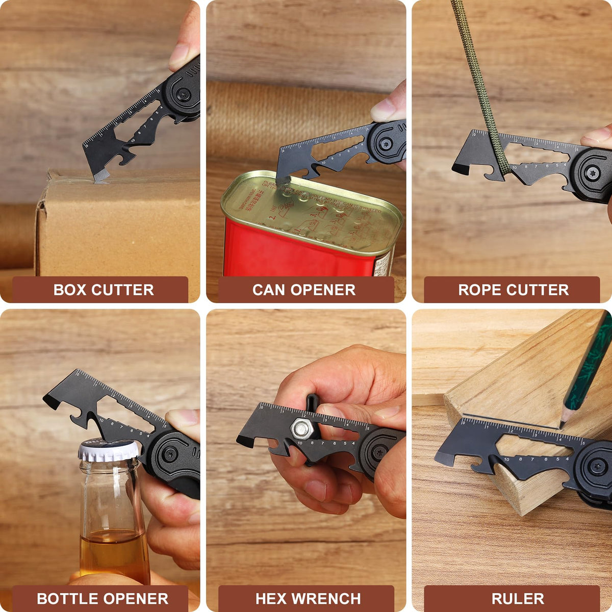 Stocking Stuffers for Men, Gifts for Men Christmas, Multitool, Mens Stocking Stuffers, Christmas Bulk Birthday Gifts for Him Dad Brother, EDC Box Cutter, Fishing Hunting Camping Essentials Gift 🍁 All In One Marketplace Canada