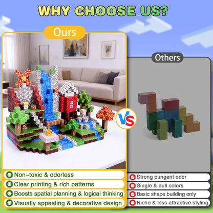 Magnetic Blocks 160pcs, Magnetic Building Cube Toys for Kids, STEM Montessori Magnet Blocks, Sensory Stacking Toy Christmas Birthday Gifts for Kids Age 3 4 5 6 7 8 9 10 🍁 All In One Marketplace Canada