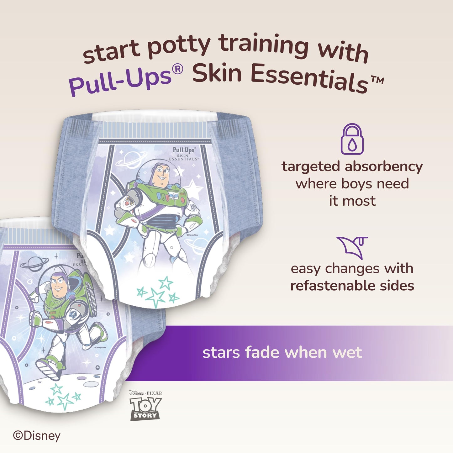 Pull-Ups Boys' Skin Essentials Potty Training Pants, 3T-4T, 54 Ct 🍁 All In One Marketplace Canada