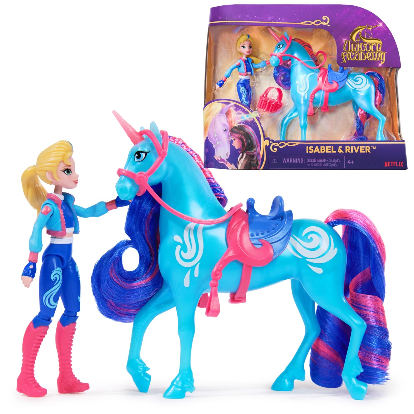Unicorn Academy, Isabel & River with 2 Accessories & Hair Tool, Dolls & Unicorn Toys for Girls Ages 4 and Up 🍁 All In One Marketplace Canada
