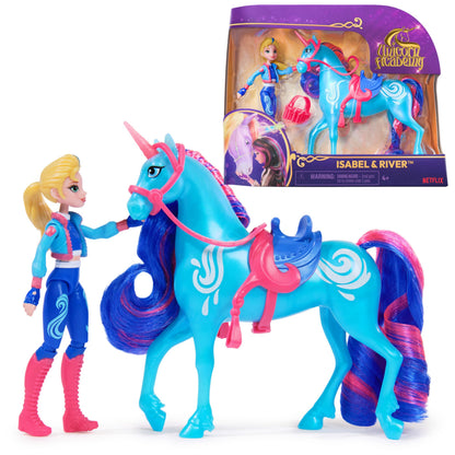 Unicorn Academy, Isabel & River with 2 Accessories & Hair Tool, Dolls & Unicorn Toys for Girls Ages 4 and Up 🍁 All In One Marketplace Canada