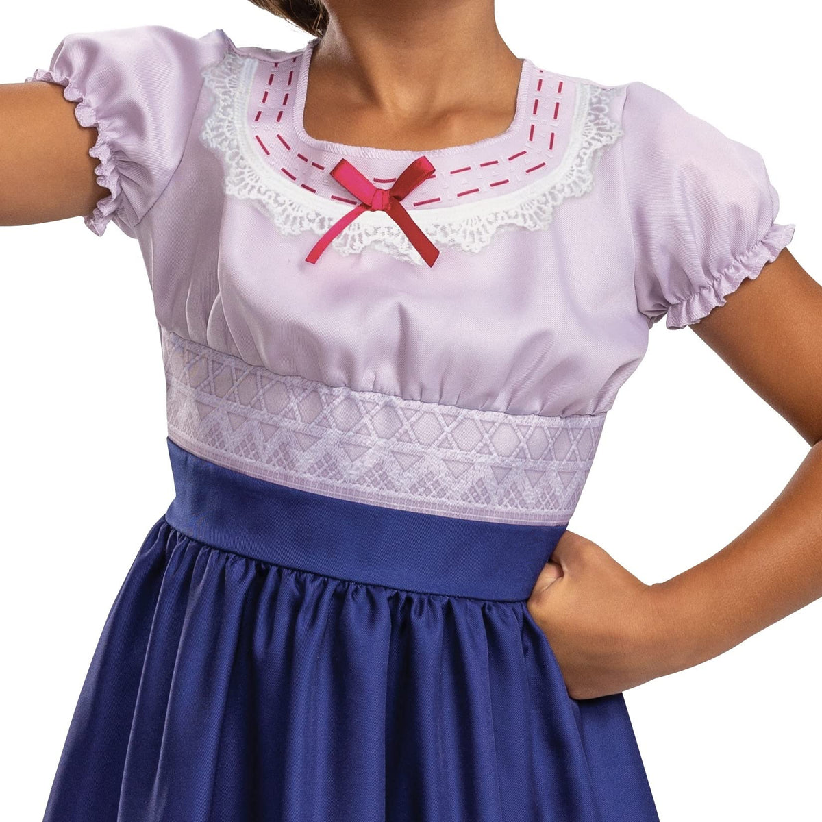 Costume de Luisa Madrigal, tenue de déguisement officielle Disney Luisa d'Encanto pour Halloween, taille enfant (7-8 ans)