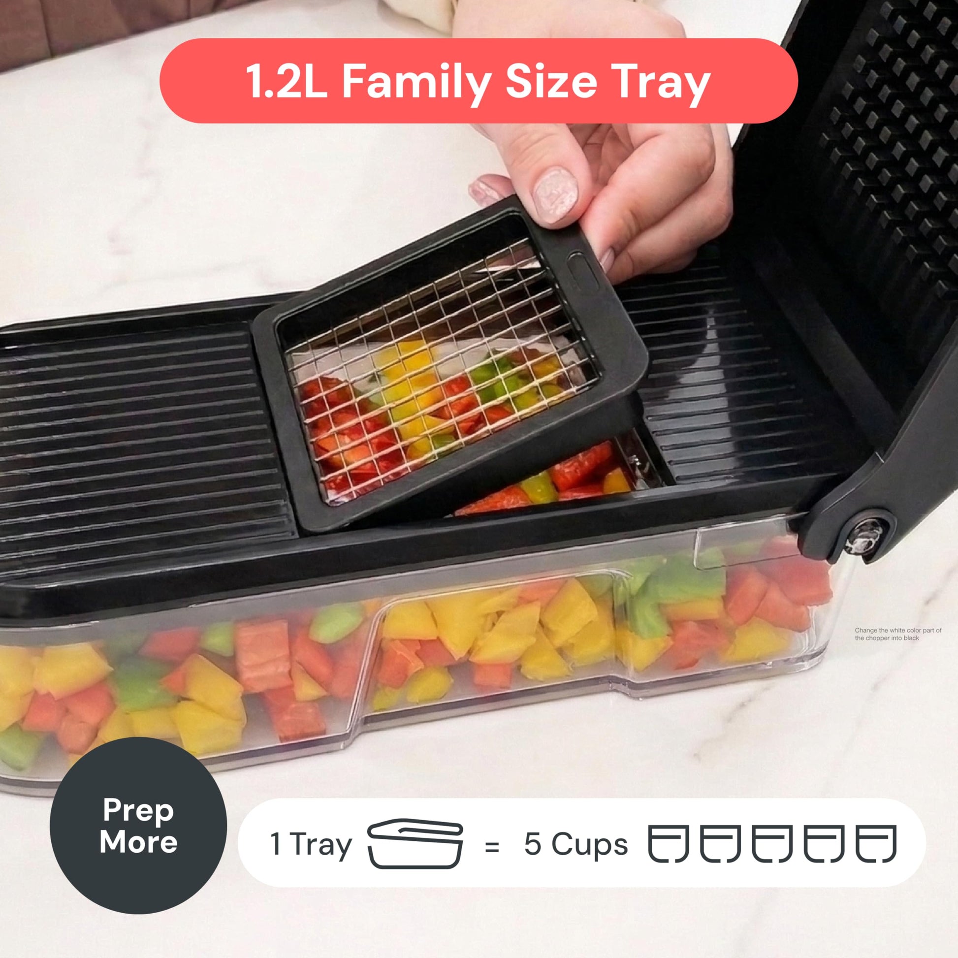 Fullstar Pro Core - Vegetable Chopper & Mandoline Slicer - 6 Blades