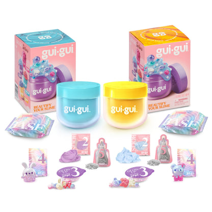GUI GUI Exclusive Twin Pack Bundle, The Most Beautiful Slime Ever, Made By You, Level Up Your Slime with a Major Glow-up, 2 Different GUI GUI Scented Slimes with 2 Amazing Textures, Butter & Cloud 🍁 All In One Marketplace Canada