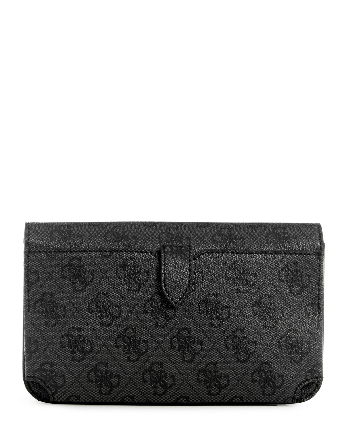 GUESS Noelle Ii Crossbody Flap Organizer, Coal Logo, One Size