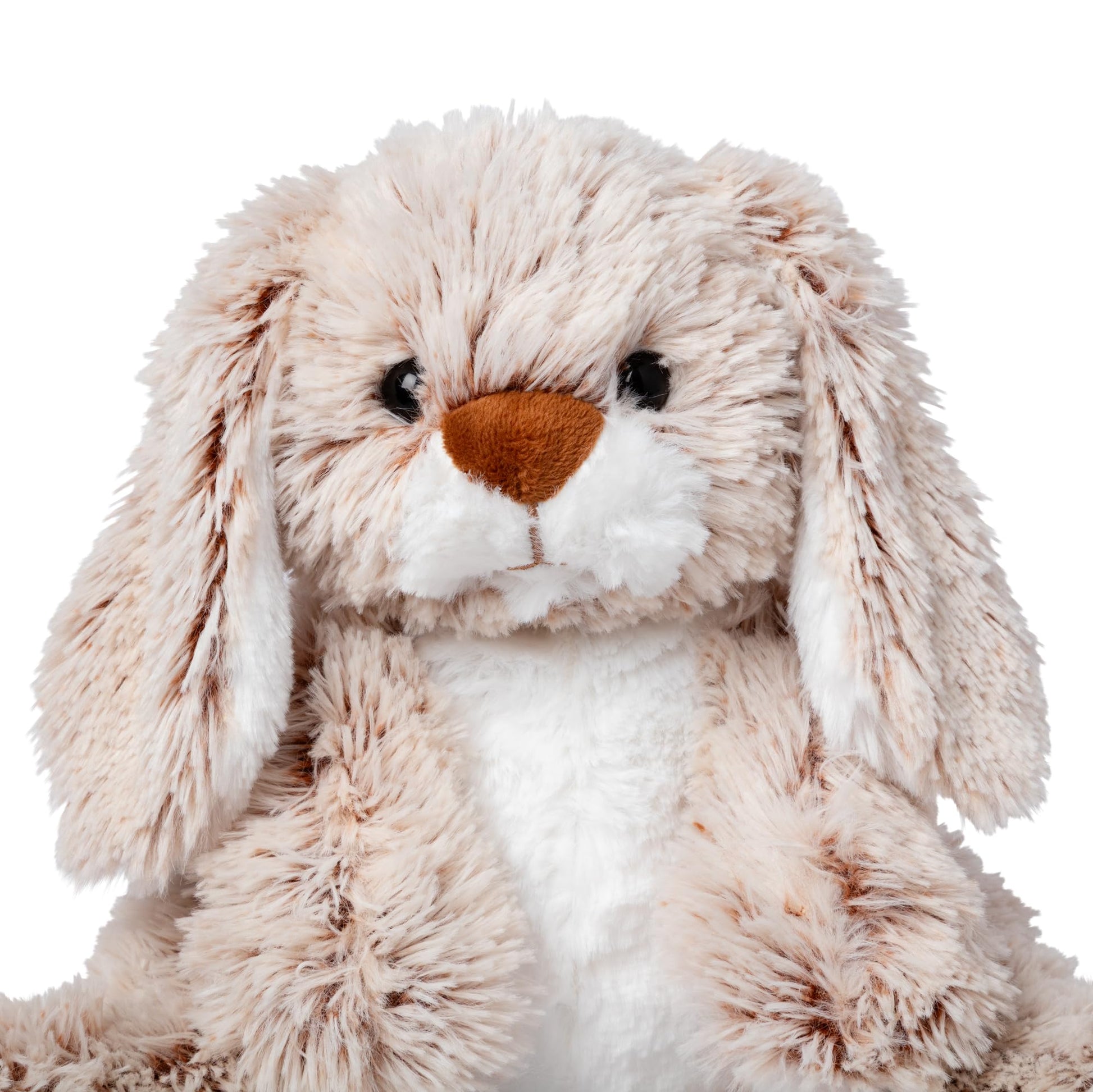 Melissa & Doug Burrow Bunny Stuffed Animal Plushie with Big Feet, Floppy Ears & Fluffy Tail, Adorable Pretend Play Toddler Toys for Girls & Boys 3+ Melissa & Doug