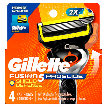 Gillette Fusion Proshield Men's Razor Blade Refills, 4-Count