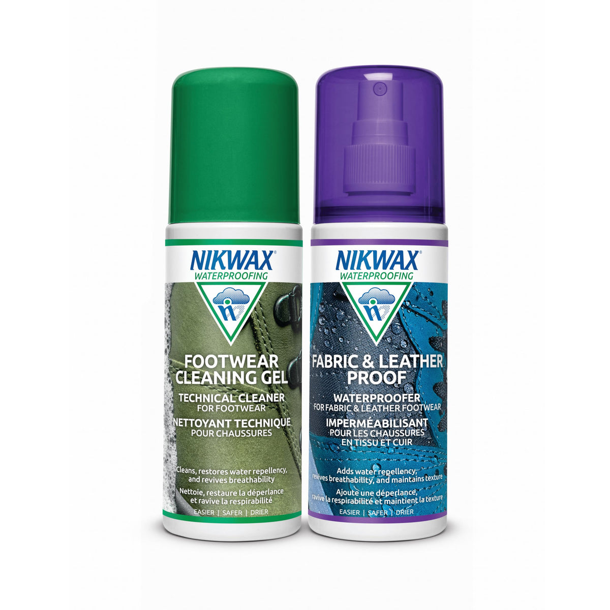 Nikwax Fabric & Leather Proof DUO-Pack (Spray), 125 ml
