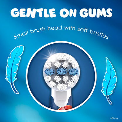 Oral-B Kid's Electric Battery Powered Toothbrush for Ages 3+, Extra Soft Bristles - Available at All In One Marketplace Canada