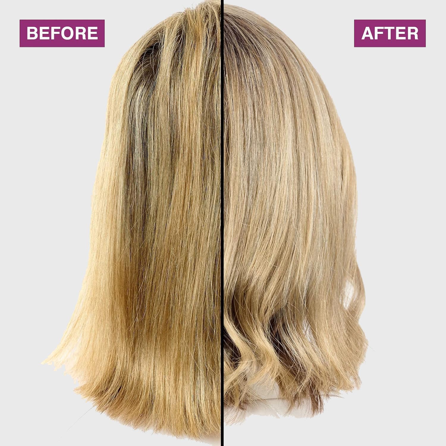 Schwarzkopf Goodbye Yellow Neutralizing Shampoo - Purple Shampoo for Blonde Hair - Colour Toner Eliminates Brassy Yellow Tones for Blonde or Bleached Hair - Paraben & Sulphate-Free - Available at All In One Marketplace Canada