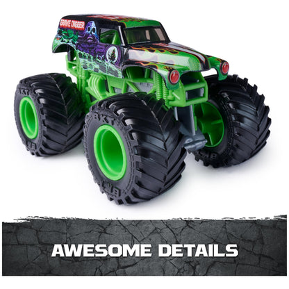 Monster Jam All Stars Monster Trucks, 1:64 Scale Die-Cast Vehicles 4-Pack Monster Jam