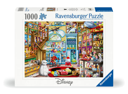 Ravensburger Disney- Pixar Toy Store 1000 Piece Jigsaw Puzzle for Adults - 12000527 - Handcrafted Tooling, Made in Germany, Every Piece Fits Together Perfectly Ravensburger