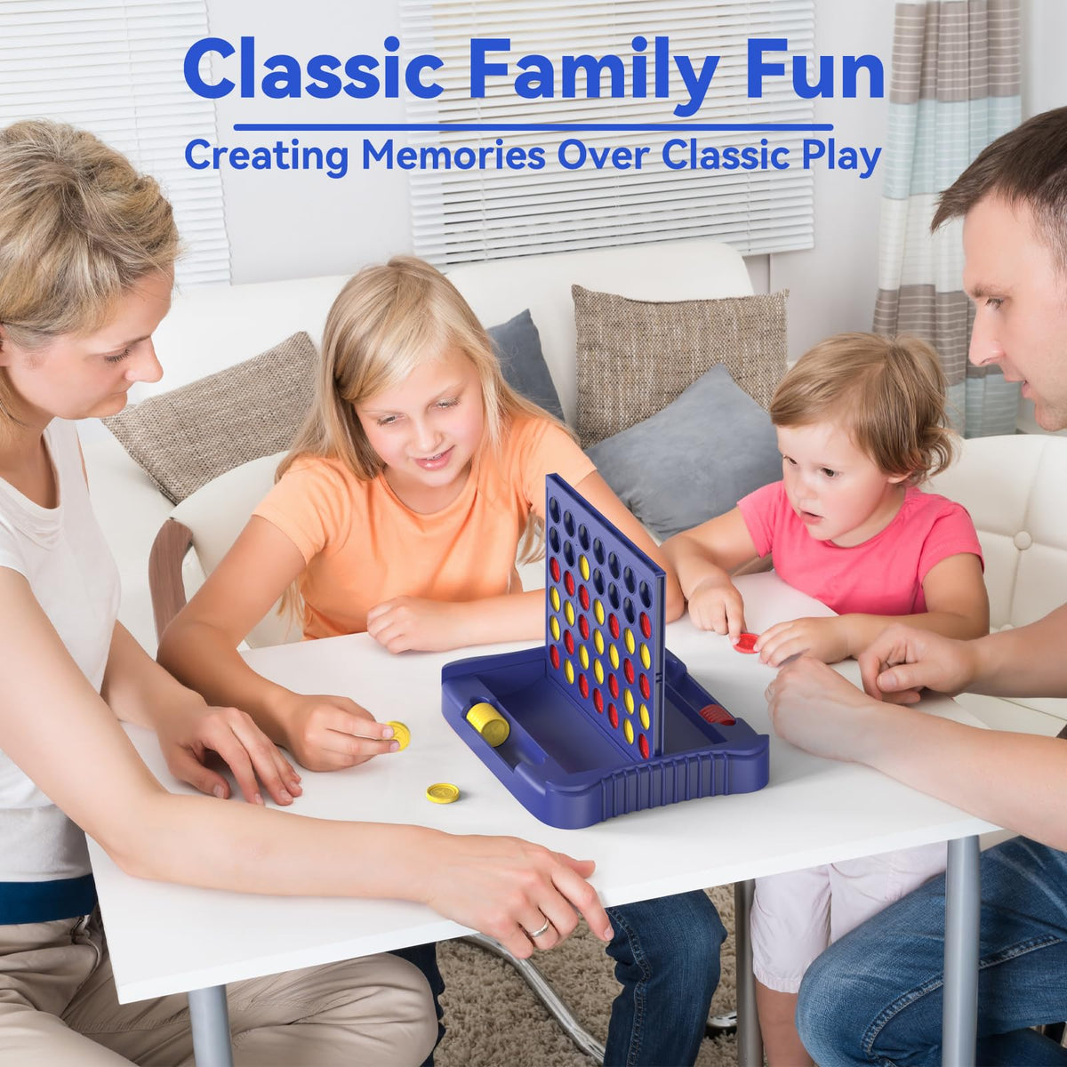Pup Go 4 in a Row Game, Strategy Board Games, Connect & Win Four in a Line 🍁 All In One Marketplace Canada