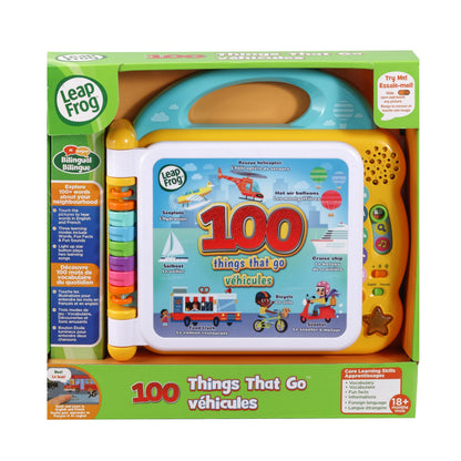 LeapFrog 100 Things That Go Book (Bilingual English-French)