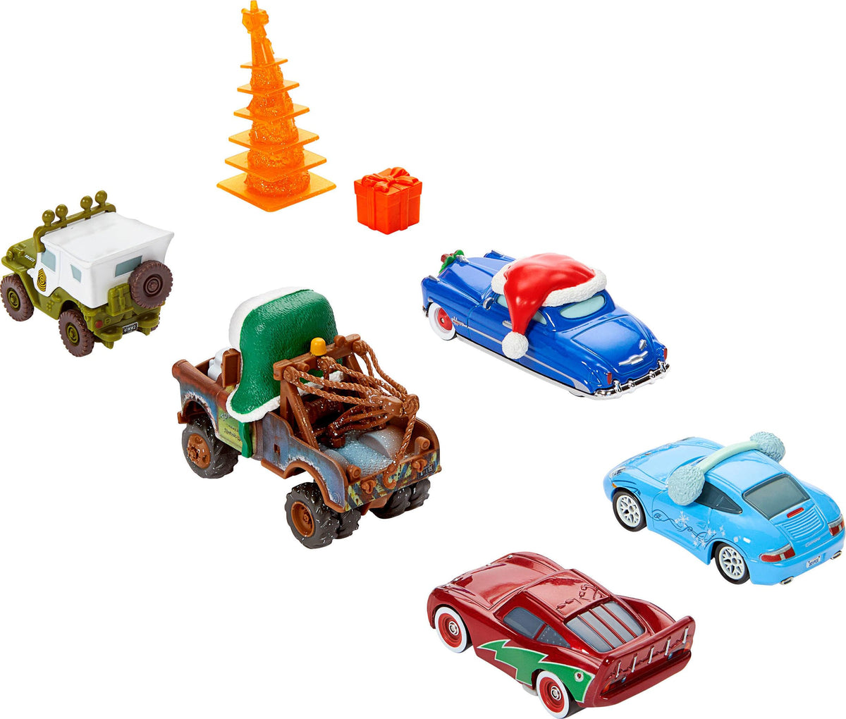 Mattel Disney and Pixar Cars Winter-Themed 5-Pack 🍁 All In One Marketplace Canada