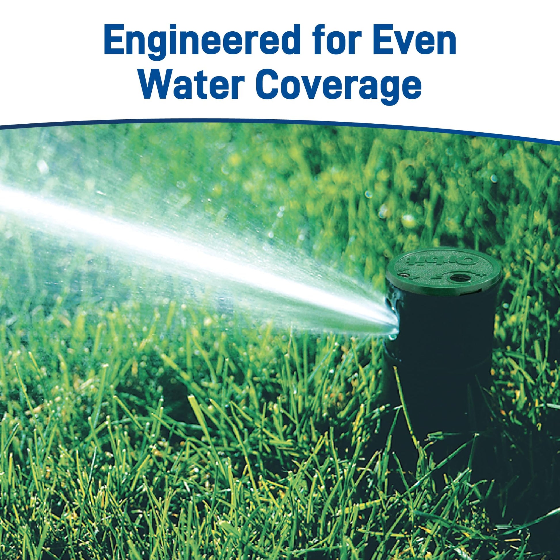 Orbit Watermaster 55461 Voyager 4-Inch Adjustable Pop-Up Gear Drive Sprinkler Head, 2-Pack Orbit