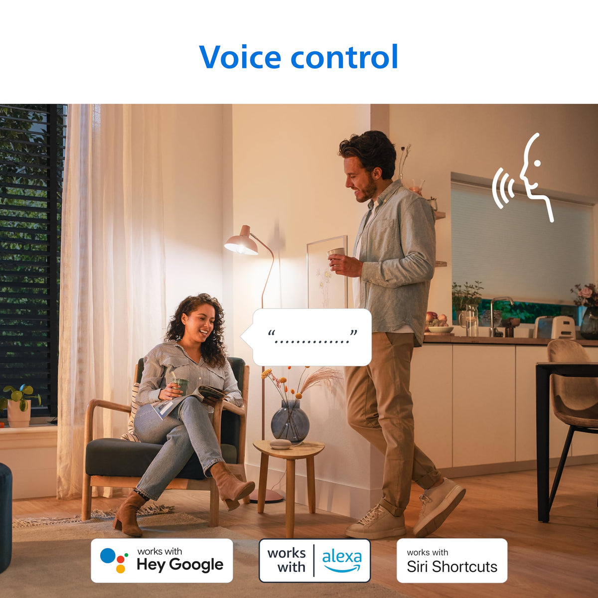 Philips Smart LED A23 E26 150W A-Line Light Bulb, Dimmable Full Color Changing & Tunable White (2200-6500K)