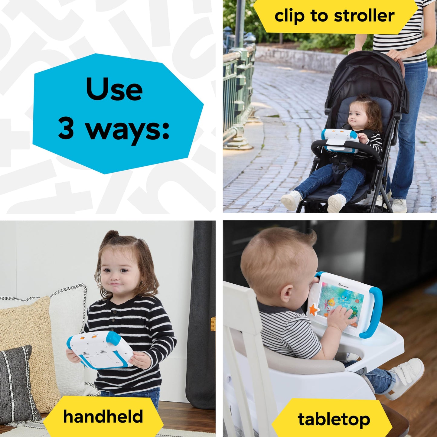 Baby Einstein On-the-Go Sea Dreams Soother, Portable Baby Sound Machine with Music & Lights, for Newborns 0+ Months 🍁 All In One Marketplace Canada