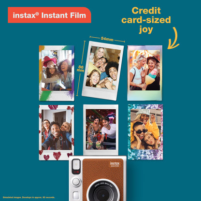 Fujifilm INSTAX Mini Evo Hybrid Instant Camera - Brown 🍁 All In One Marketplace Canada