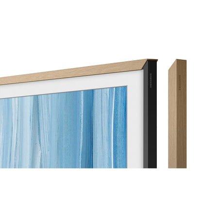 SAMSUNG 65-inch The Frame Customizable Bezel - Modern Teak (VG-SCFH65TKBZA) [Canada Version] (Compatible with All Frame Models 2021 Onwards)