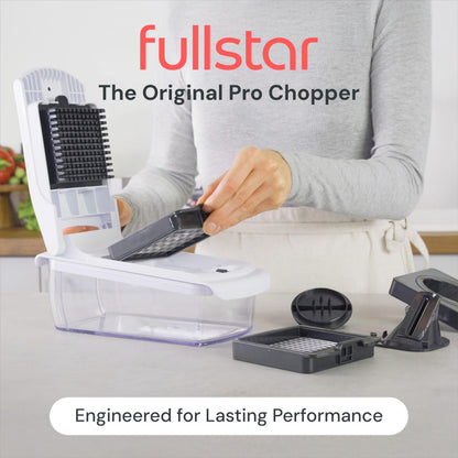Fullstar Pro Original - Vegetable Chopper, Cutter & Spiralizer - 4 Blades