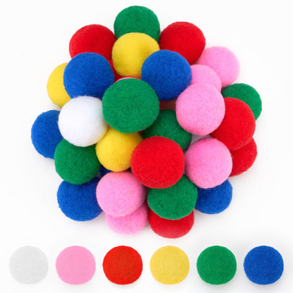 YONOVO 60 Pcs Pom Poms for Crafts, 2 Inch, 6 Vibrant Colors 🍁 All In One Marketplace Canada