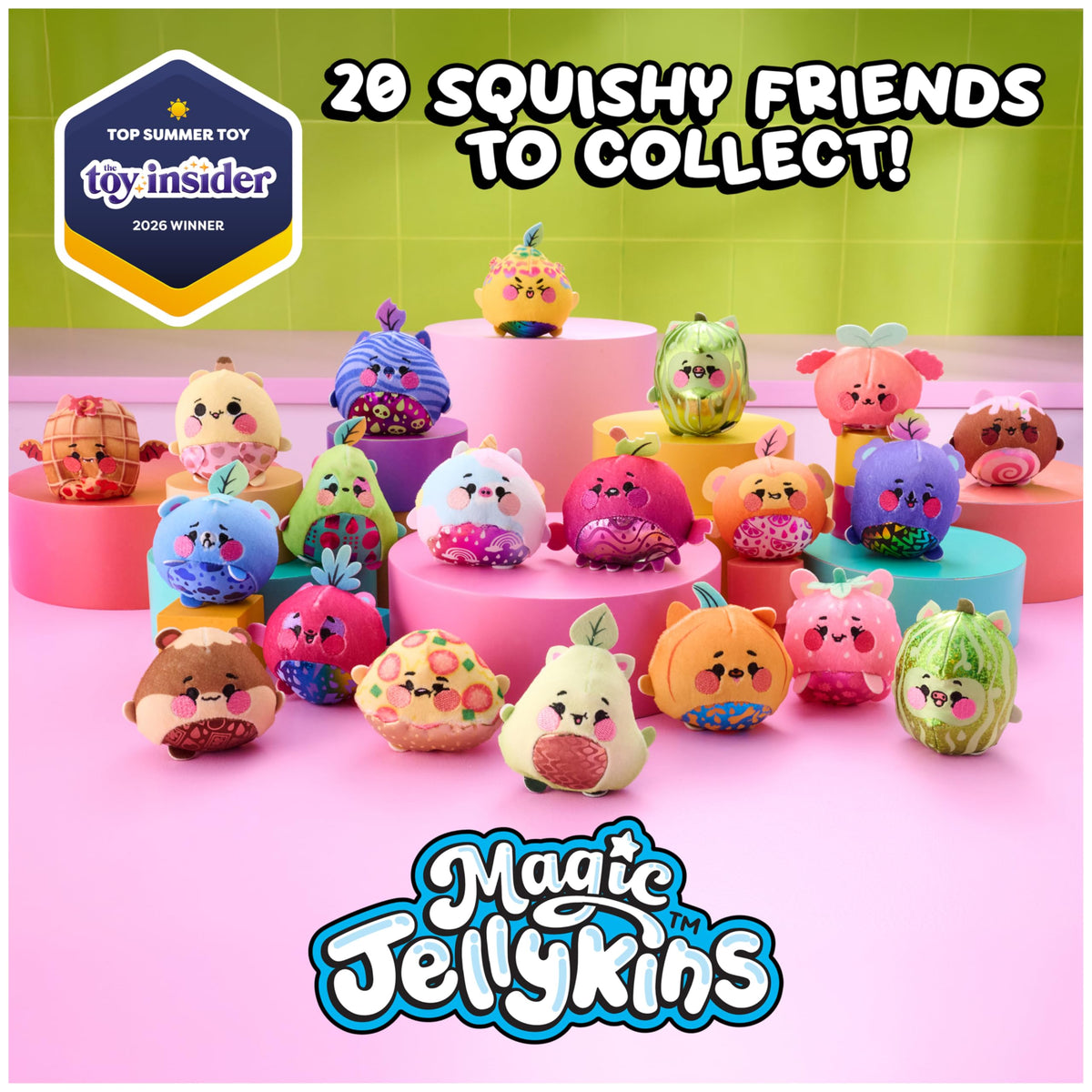 Magic Jellykins Water-Activated 3-Inch Surprise Toys 2-Pack