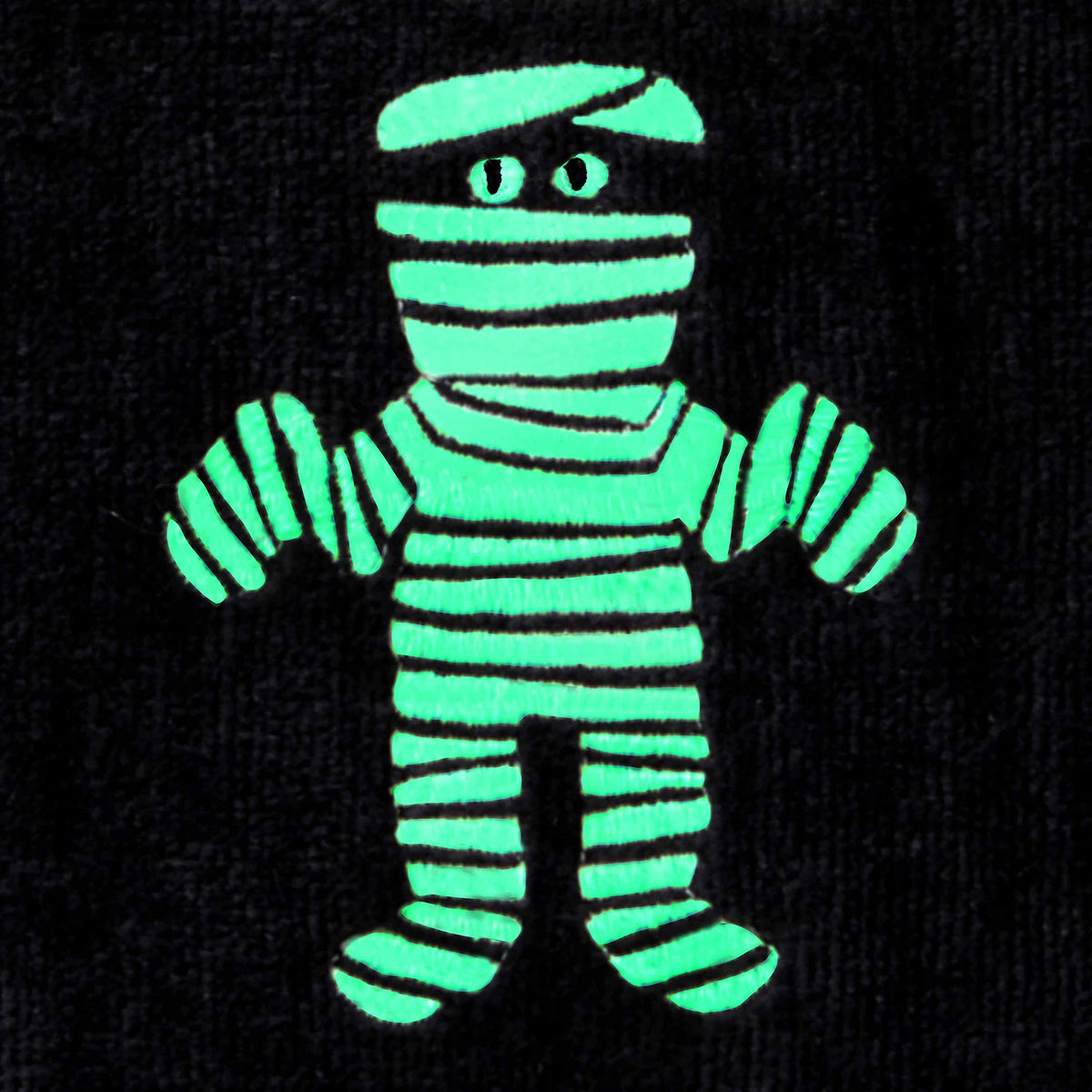 Ensemble de 2 essuie-mains SKL Home Halloween « Creepin' Real » phosphorescents pour salle de bain, cuisine ou bar, idéal pour offrir en cadeau