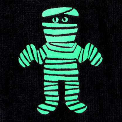 Ensemble de 2 essuie-mains SKL Home Halloween « Creepin' Real » phosphorescents pour salle de bain, cuisine ou bar, idéal pour offrir en cadeau