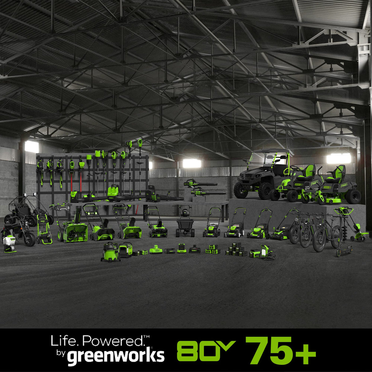 Greenworks PRO 80V 16-Inch Brushless Cordless Chainsaw | Battery Powered Electric Handheld Chainsaw | Auto Oiler Portable for Garden Yard Tree Felling, Firewood Cutting Logging Pruning, Tool Only