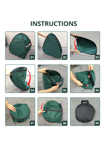 2Pcs Pop-up Shrub Cover Frost Protection Tent Plant Cover Freeze Protection 🍁 All In One Marketplace Canada