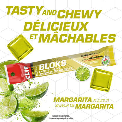 Clif Bloks Energy Chews, Margarita Flavour, Organic, 60 g (Pack of 18) 🍁 All In One Marketplace Canada