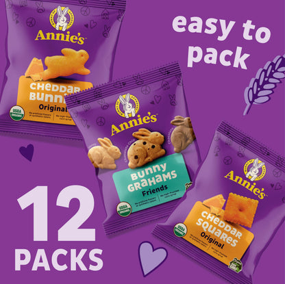 Annie's Homegrown Variety Snack Packs - 12 Count