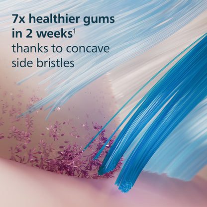 Philips Sonicare G3 Two-in-One Brush Heads, 2-Pack, 6 Month Supply, Black PHILIPS