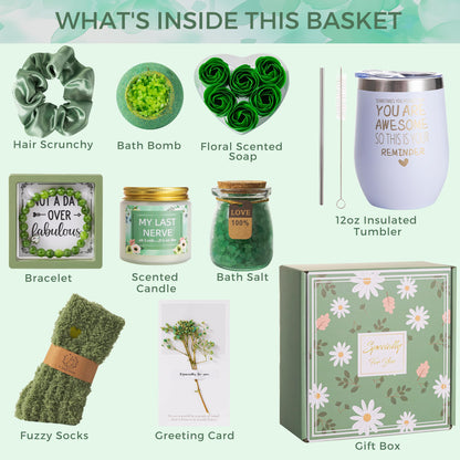 Birthday Gifts Basket for Women,Unique Self Care Package Gift Set for Her 🍁 All In One Marketplace Canada