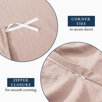 Queen Duvet Cover, Pre-Washed Soft Microfiber 3 Piece Set - Sepia Rose 🍁 All In One Marketplace Canada