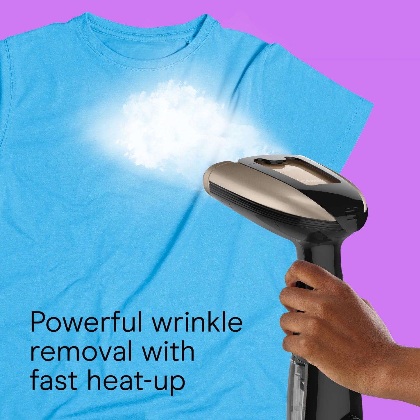Conair Handheld Garment Steamer for Clothes, Turbo ExtremeSteam 1875W, Portable Handheld Design, Strong Penetrating Steam - Amazon Exclusive in Black 🍁 All In One Marketplace Canada