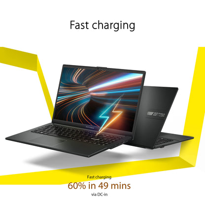 ASUS Vivobook Go 14 Laptop, 14” FHD Display, Intel® Processor N100, 4GB RAM, 128GB UFS 2.1, Windows 11 Home, Fingerprint, Mixed Black, L1404GA-DS01-CA Asus