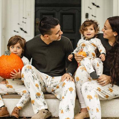 Pyjamas de famille Burt's Bees Baby pour femmes et bébés, pyjamas de Noël assortis, pyjamas en coton biologique, costumes d'Halloween, 9 mois