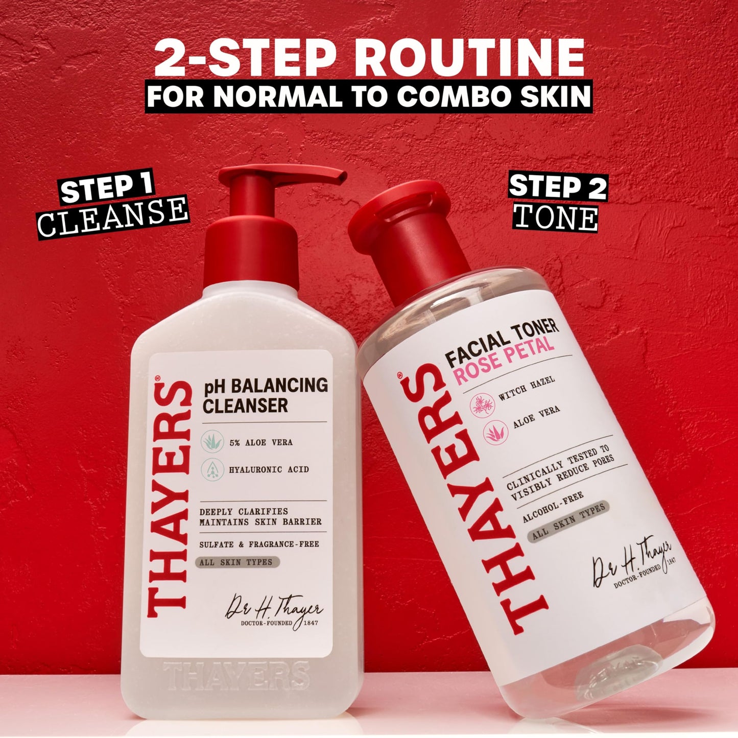 THAYERS pH Balancing Daily Cleanser, Face Wash with Aloe Vera, Gentle and Hydrating Skin Care for Dry, Oily, or Acne Prone Skin, 237ml - Available at All In One Marketplace Canada