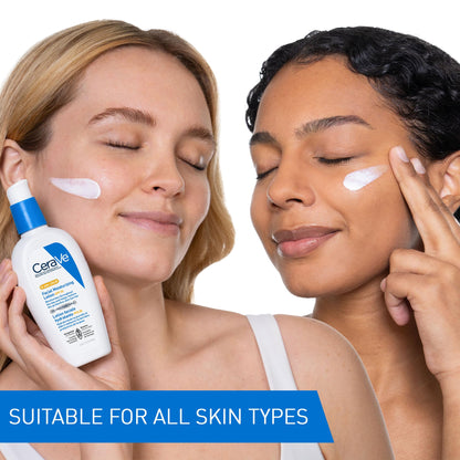 CeraVe Facial Moisturizer with SPF 30. Face Sunscreen Lotion with Hyaluronic Acid, Niacinamide & Ceramides for Women & Men. Oil-free, normal to dry skin. Verified Extended Use Date, Travel Size 89ML