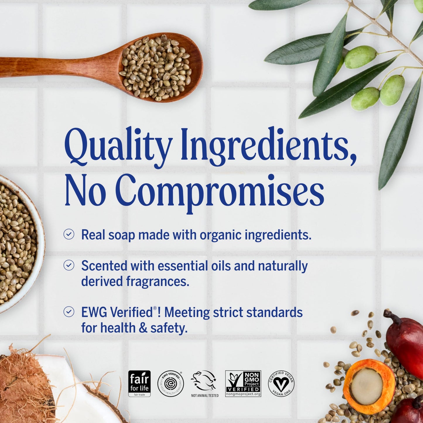 Dr. Bronner’s - Pure-Castile Liquid Soap (Citrus, 946 mL) - Made with Organic Oils, 18-in-1 Uses: Face, Body, Hair, Laundry, Pets and Dishes, Concentrated, Vegan, Non-GMO - Available at All In One Marketplace Canada