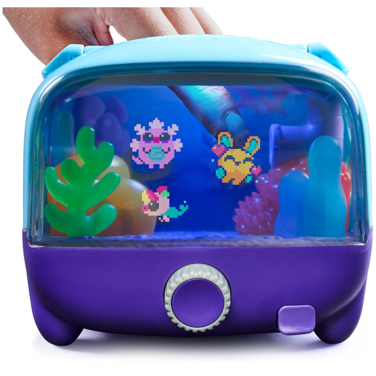 Bitzee Aquarium Interactive Fish Tank Toy & Digital Pet, Ages 5+