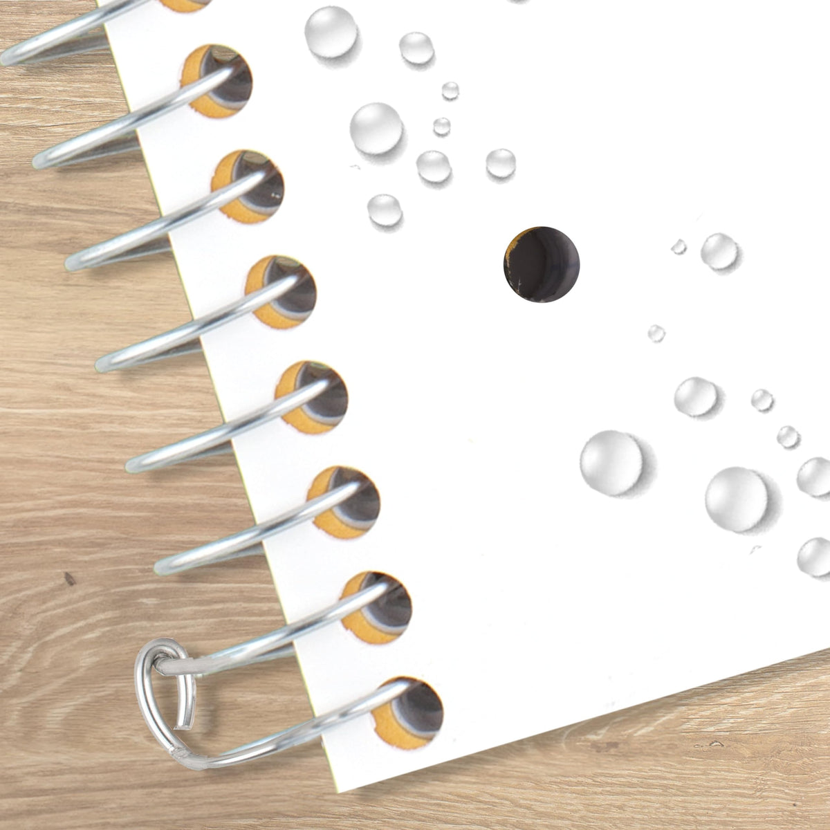 Five Star Spiral Notebook, 5-Subject, College Ruled Paper, 11 inches x 8-1/2 inches, 200 Sheets, White (72460)