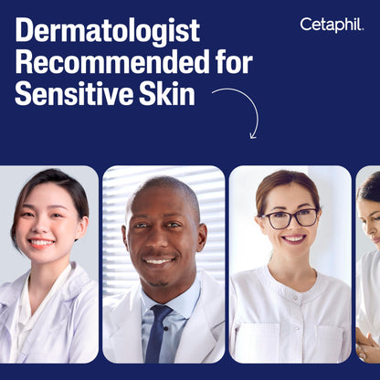 Cetaphil Daily Facial Moisturiser SPF 30, Lightweight SPF Moisturiser for Sensitive Skin, 50ml, Niacinamide & Chicory Extract, UVA/UVB Protection, 24 Hour Hydration, Dermatologist Recommended