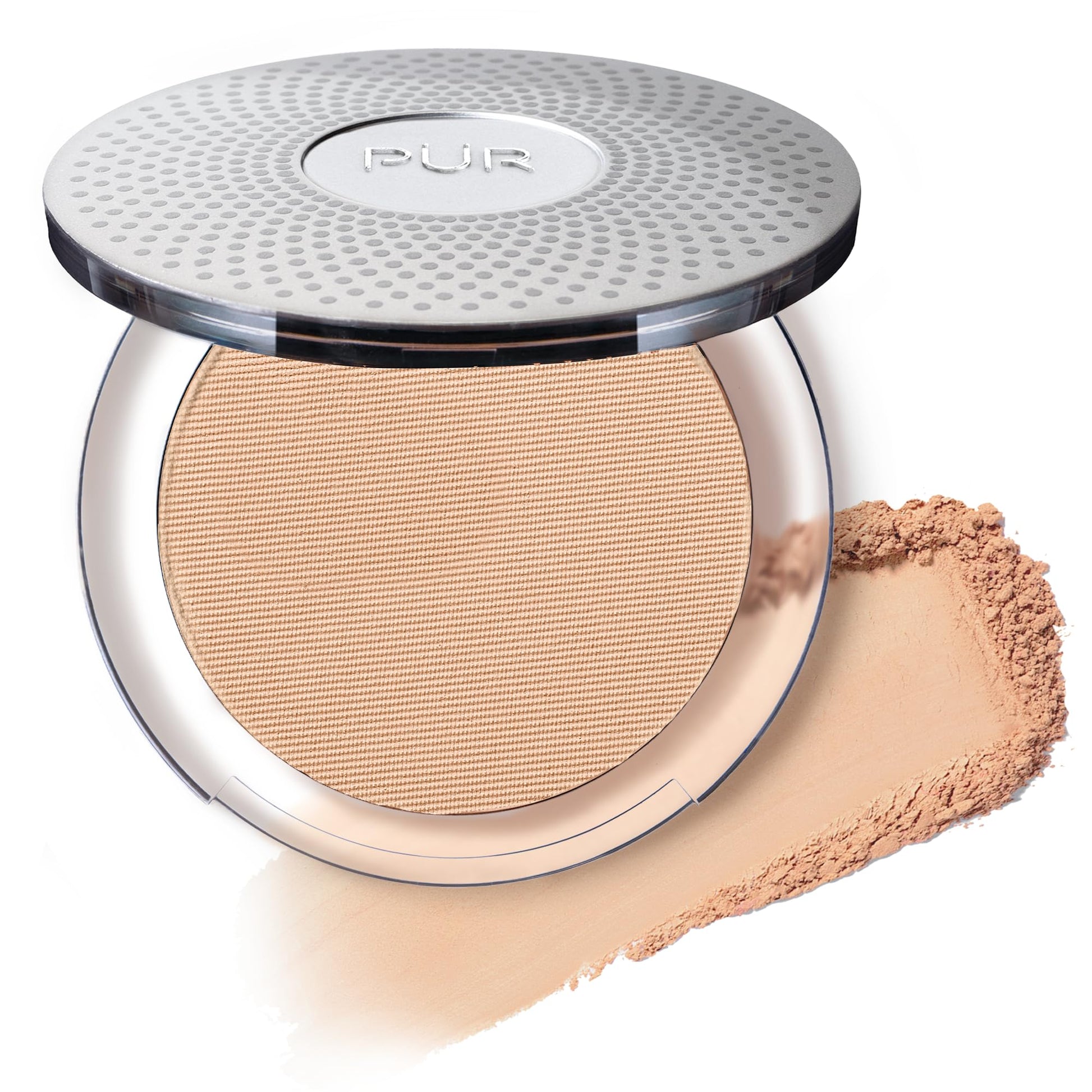 PÜR 4-in-1 Pressed Mineral Makeup with Skincare Ingredients in Linen, 0.8 Pound PÜR MINERALS