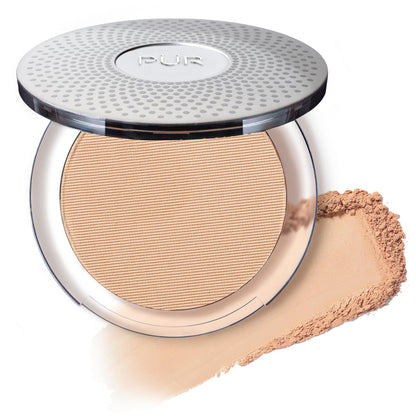 PÜR 4-in-1 Pressed Mineral Makeup with Skincare Ingredients in Linen, 0.8 Pound PÜR MINERALS